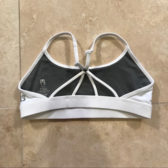 Buffbunny Strappy Sports Bra - White